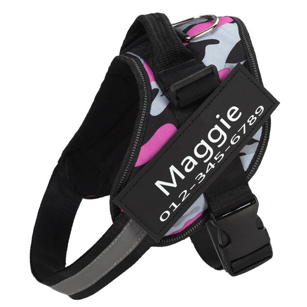Personalized No-Pull Dog Harness